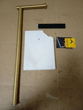 Kes Toilet Roll Holder Free Standing Bathroom Tissue Paper Holder Marble