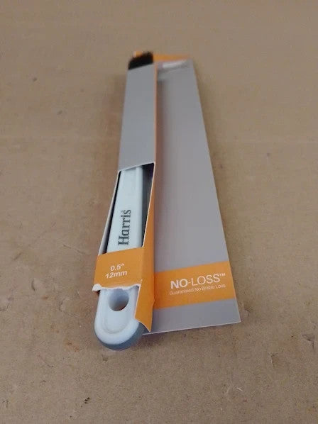 Harris Seriously Good Woodwork Gloss Paint Brush 0.5in Thermoplastic Rubber New
