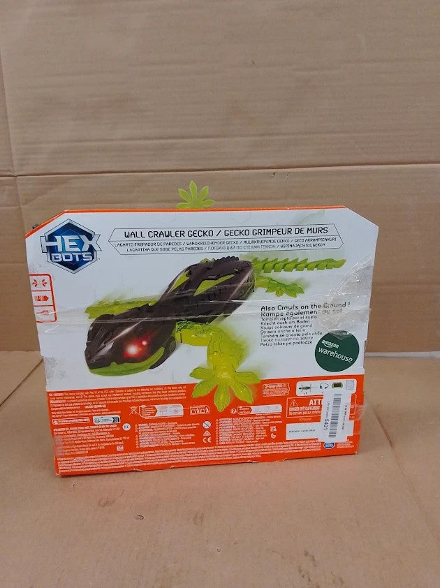 Hex Bots Gecko Remote Controlled Interactive To USB Rechargeable 4+ New
