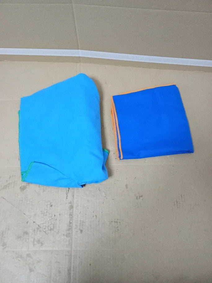 Jooeer Hooded Kids Swim Towel Poncho Microfibre Beach Changing 80x70cm New