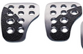 Omp Ompoa 1040 A Sports Pedals Aluminium Silver Two Pads New