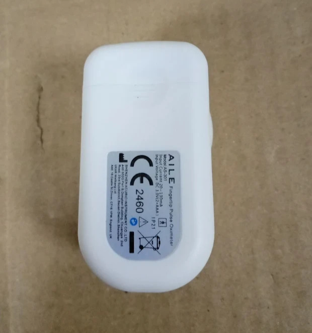 AILE Pulse Oximeter Oxygen Meter Blood Saturation Monitor Large Display New