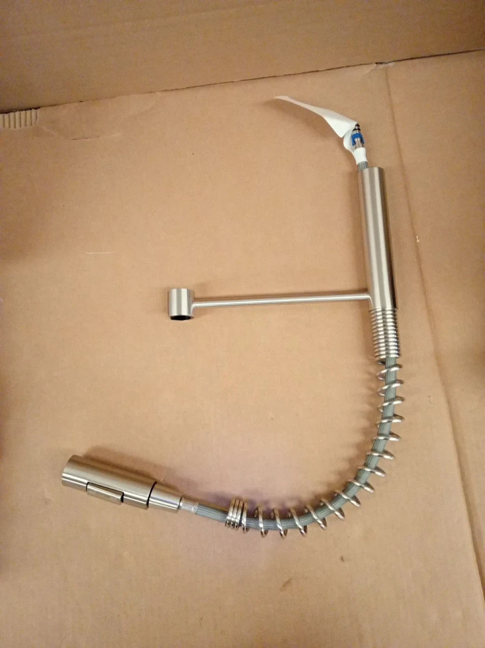 DERW Kitchen Sink Mixer Tap Pull Out Sprayer Faucet 2 Modes Spray 360° New