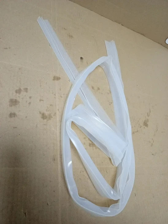 Sourcing Map F Type Shower Door Side for 3/8in Glass 86.5in Long Silicone New