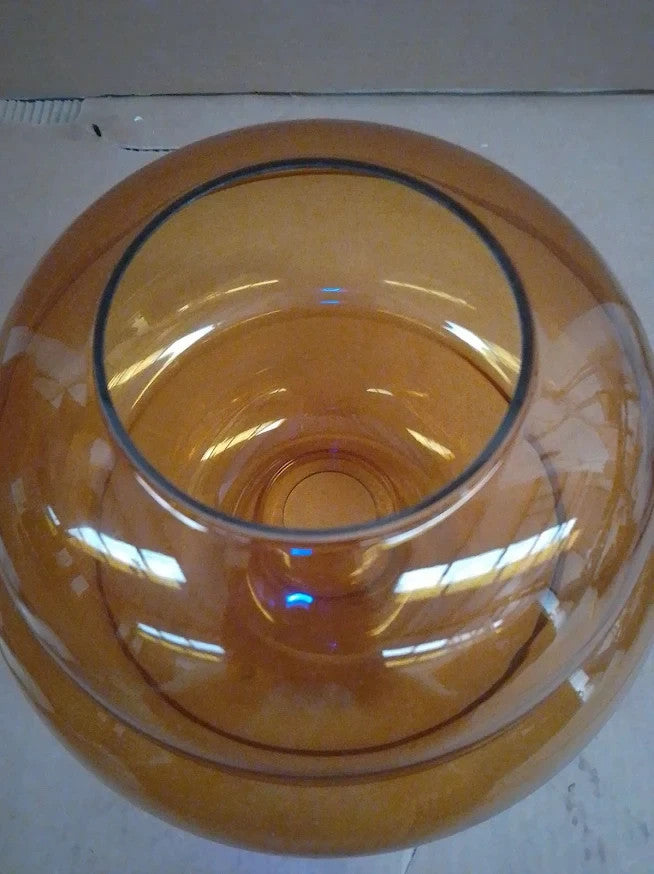 Habitat Orange Glass Honeycomb Easy Fit Lampshade Ceiling Light Shade Design New