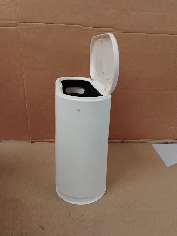 Sooyee 10L Rectangular Plastic Trash Can Wastebasket Press Type Lid 2.4 Gallon