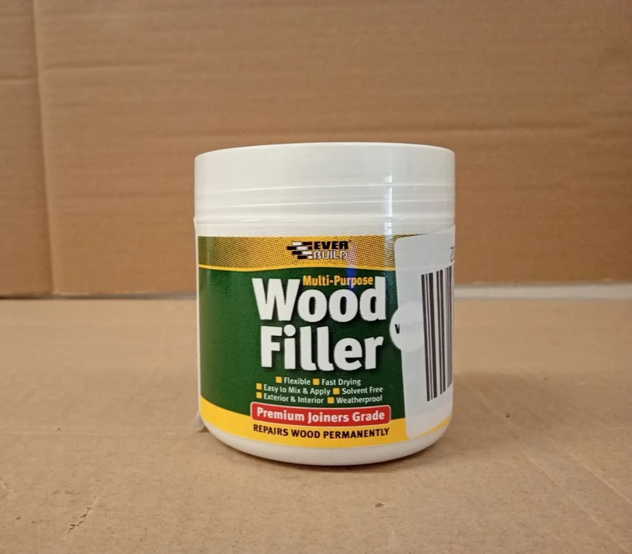 Everbuild Multipurpose Wood Filler Suitable For Indoor & Outdoor Use 250ml