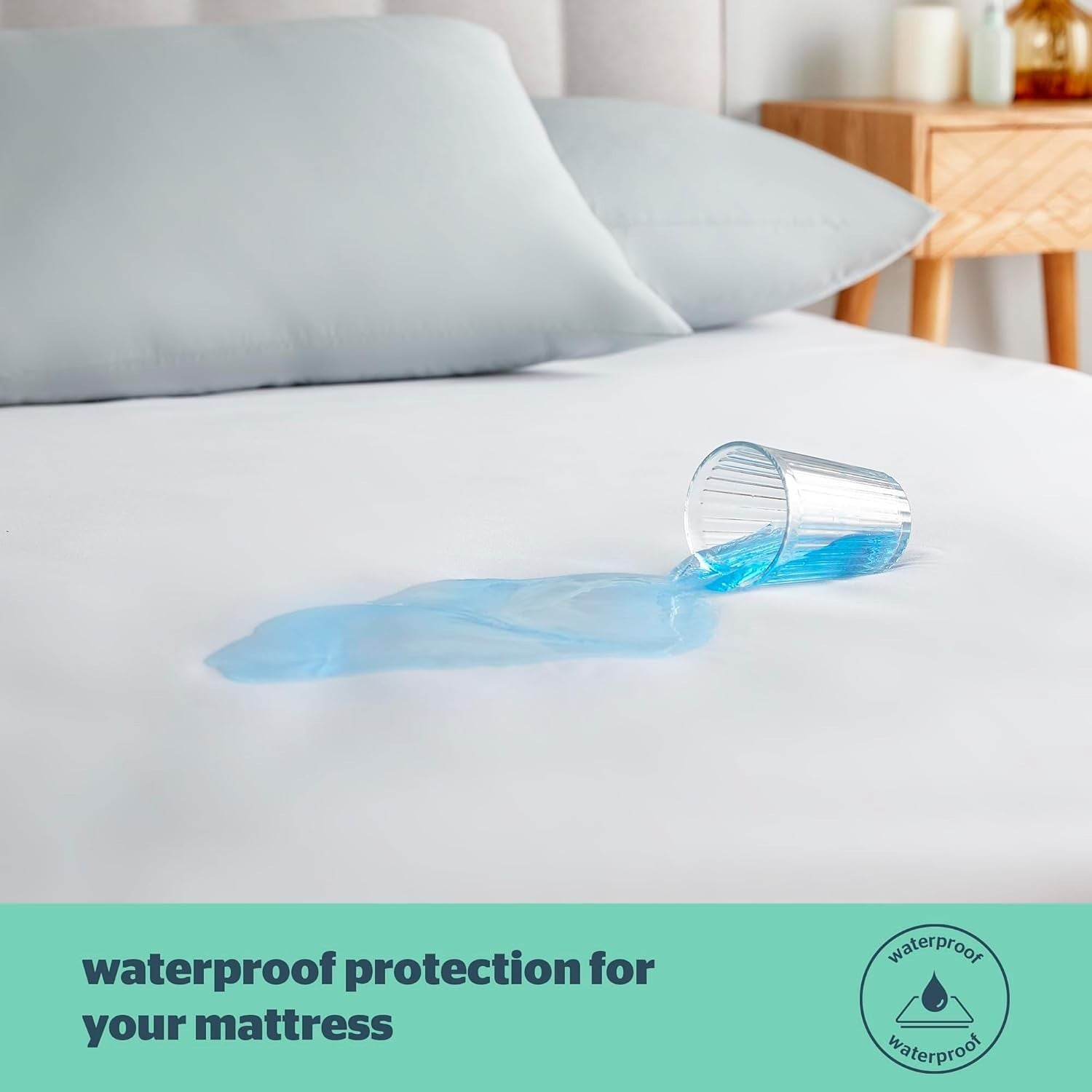 Silentnight Waterproof Mattress Protector King Quiet Rustle Free Waterproof