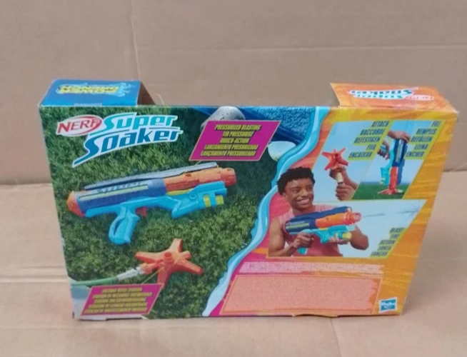 Super Soaker Power Drench Water Blaster Toy Kids Summer Garden Outdoor New
