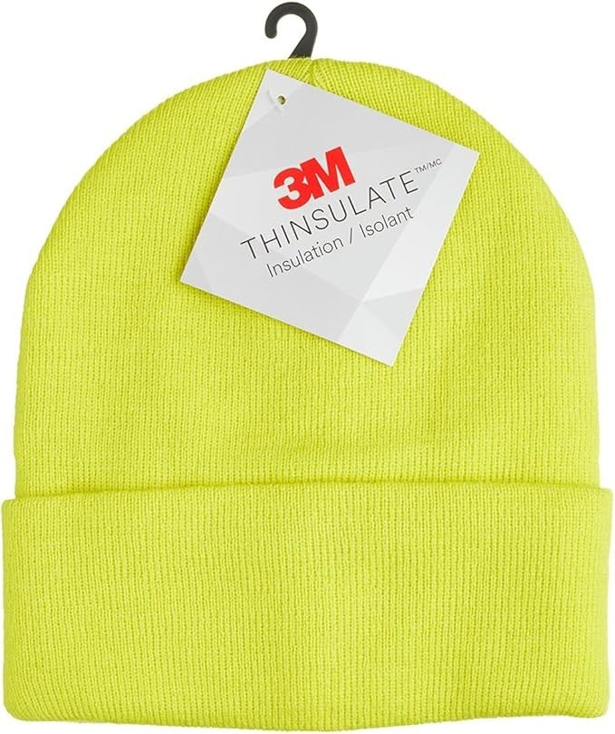 Blackrock Yellow Beanie Hat Wear Hi Vis Men Women Running New