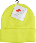 Blackrock Yellow Beanie Hat Wear Hi Vis Men Women Running New