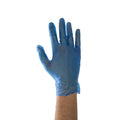 FleXcel Blue Vinyl Gloves Extra Large  Powder Latex Free Medical Food Safe New