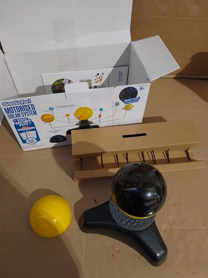 Learning Resources GeoSafari Motorized Solar System Ages 8+ STEM Space Toy New