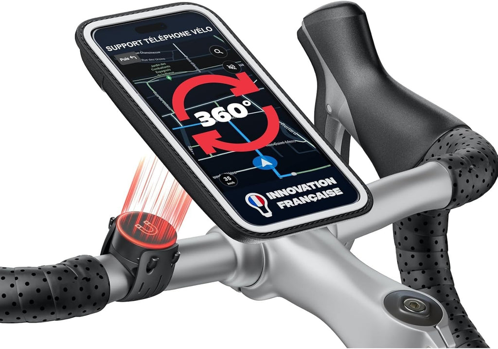 Shapeheart Magnetic Bike Phone Holder 2xl Waterproof Touchscreen Pouch New