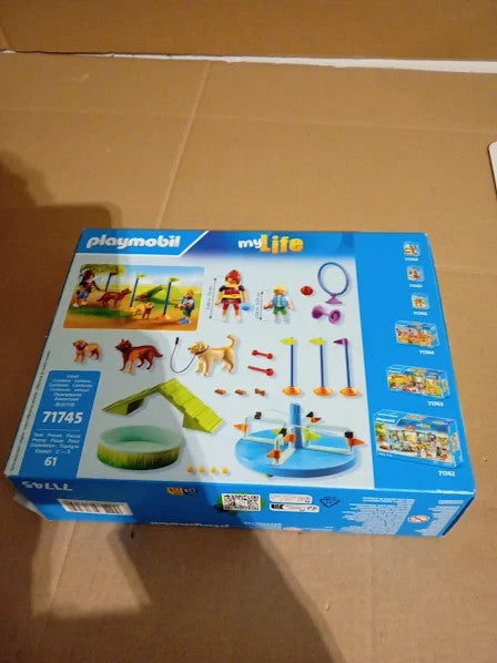 Playmobil My Life Dog Playground For Kids Figures Set Toy Realistic 4+ New