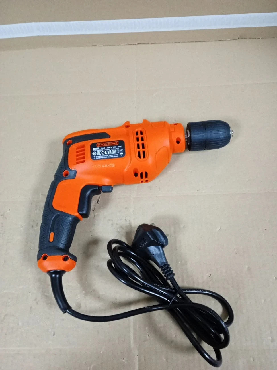 Black+Decker 500W Electric Hammer Drill Powerful 049300 BPM Masonry Concrete