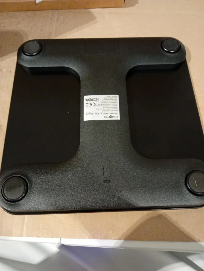 Runstar Digital Body Weight Fat Scale 400lb Bathroom BMI Heart Rate Black New