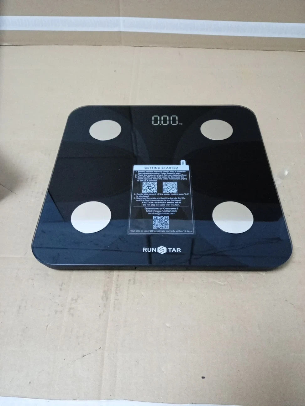 RunSTAR Scales Body Weight Fat Percentage Ultra Precision Digital Accuracy New