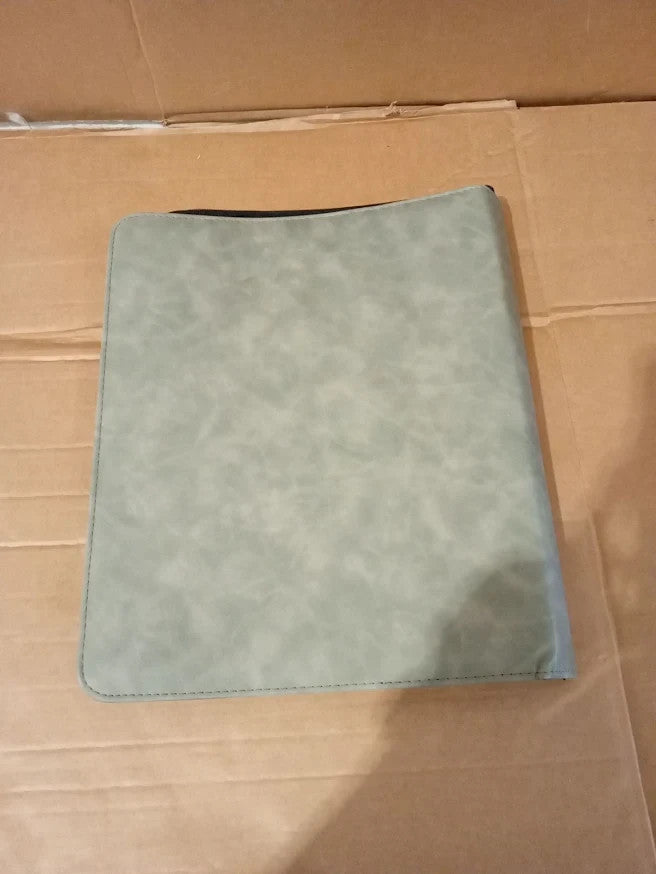 Old Canal Trading Card Binder Holds 252 Top Loaders TCG Sports Design Gray