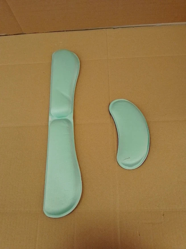 ZIBLY Ergonomic Wrist Rest Keyboard Mouse Set Gel Memory Foam Cushion Support