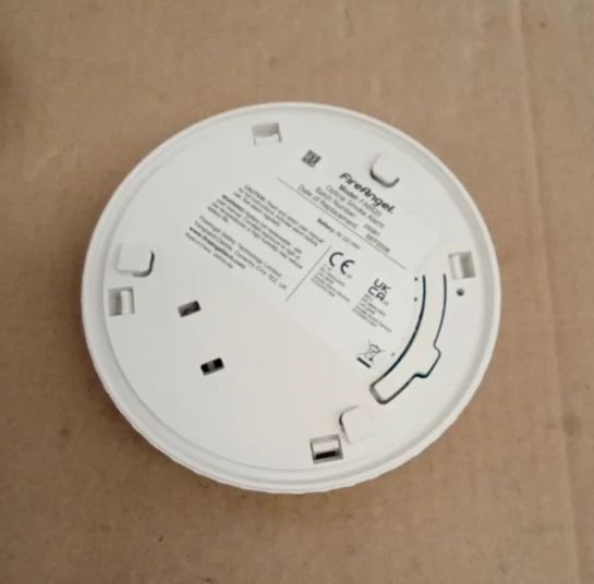 FireAngel FA6620 Optical Smoke Alarm Battery Test Silence Button White Durable