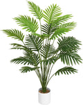 Tuocal 28in Artificial Areca Palm Tree Faux Plant Pot Indoor Outdoor Decor New