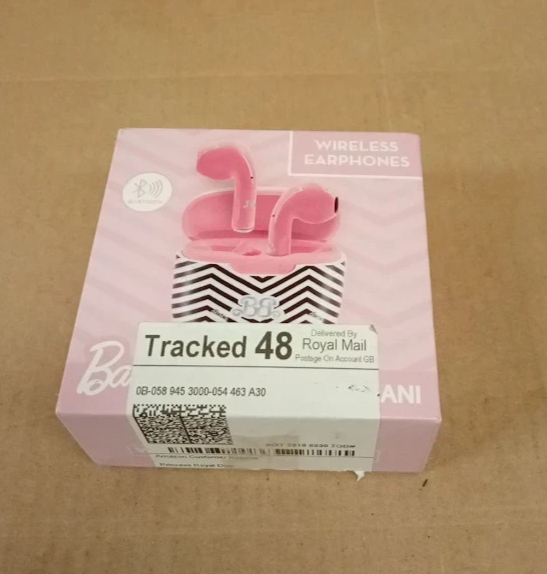 Lisciani Barbie Wireless Headphones Bluetooth Rechargeable 12+ Adjustable New