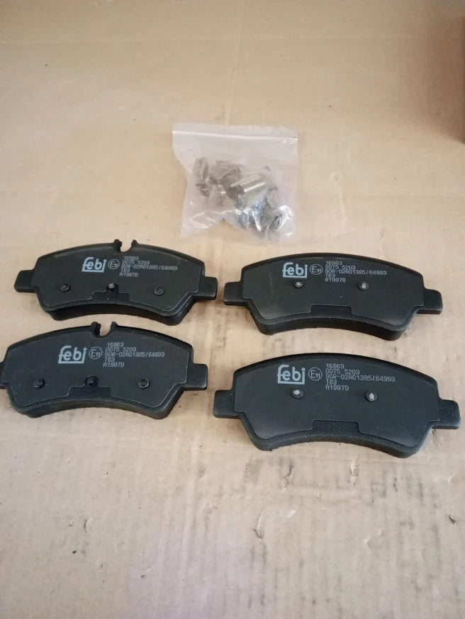 Febi Bilstein 16963 Brake Pad Set Fastening Material 1 Unit Black Modern Design