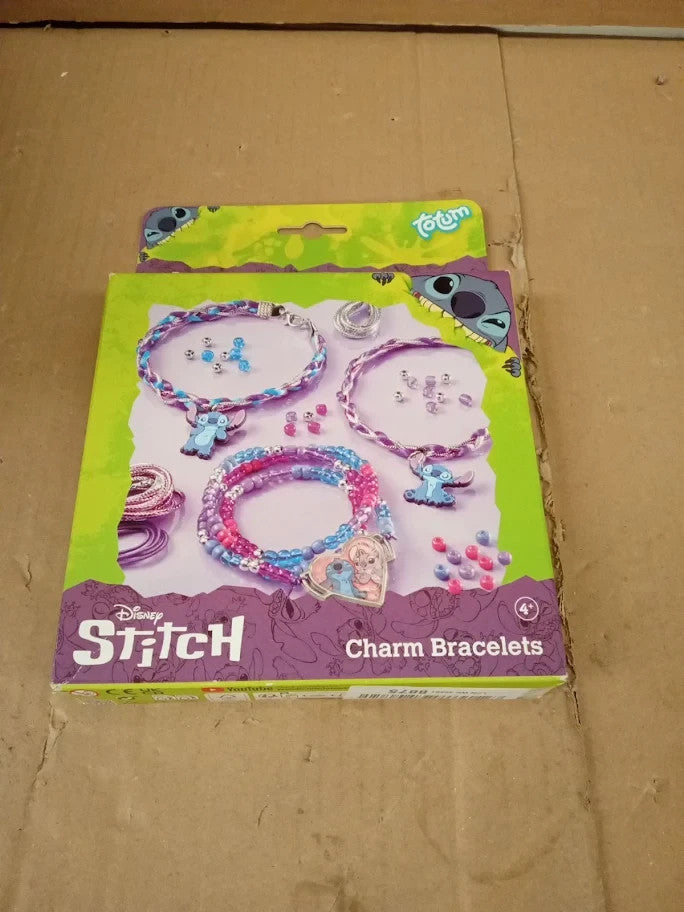 Totum Stitch Disney Charm Bracelet Make Your Own Charm Arts And Crafts 5+ New