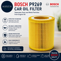 Bosch P9269 Car Filter Separates Soot Metal Particles Engine Oil 8x8x9cm