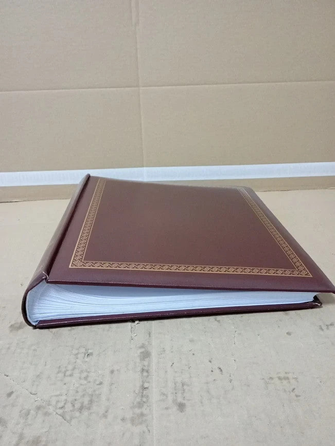 Walther Design Photo Album Brown 29x32cm Imitation Leather Embossing New