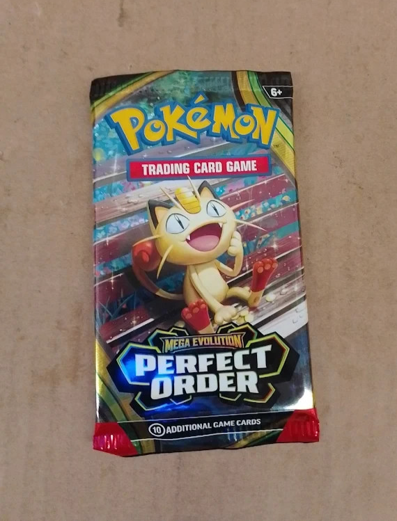 Pokemon TCG Mega Evolution Perfect Order Elite Trainer Box Full Art Promo 9 Pack