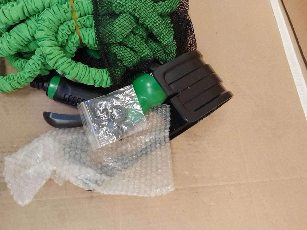 Garden Hose Pipe Expandable Anti Leakage Flexible Expanding Spray Green New