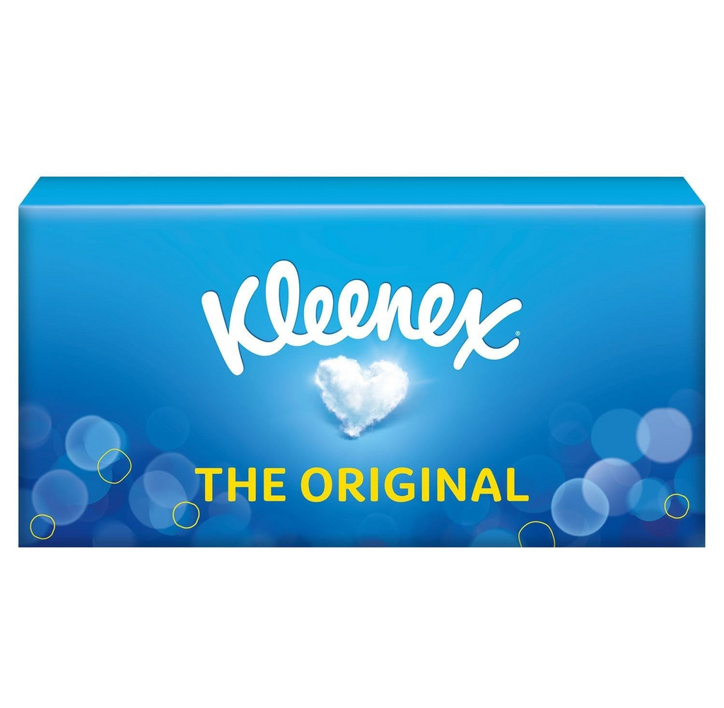 Kleenex Tissues Original Ultra Soft Single Box 72 Sheets 3 Ply New