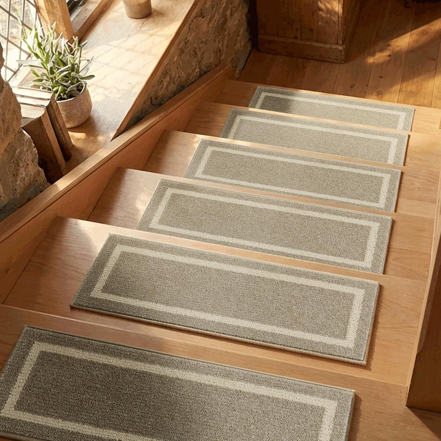 Cody Homeer Carpet Stair Treads 15pcs Set Non Slip Indoor Carpet 22x70cm New