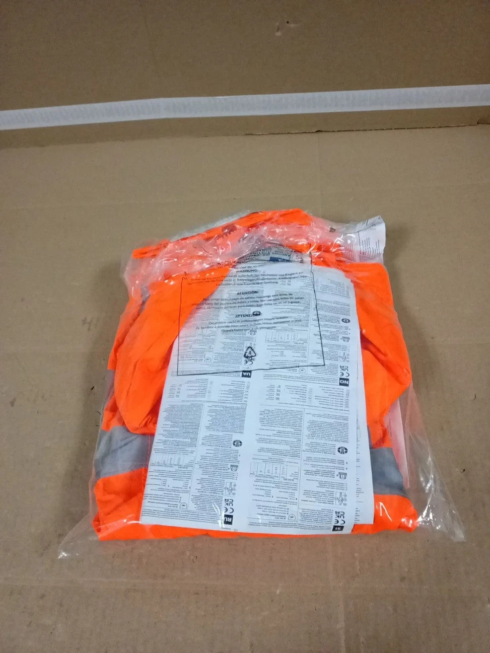 Portwest H440 High Vis Rain Jacket 1 Piece Orange Waterproof Size XS New
