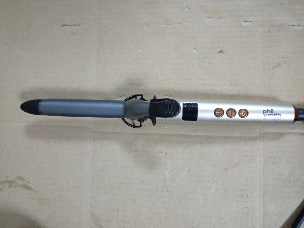 Phil Smith Glamgold 19mm Curling Tong RH806 LED Display Tighter Curls