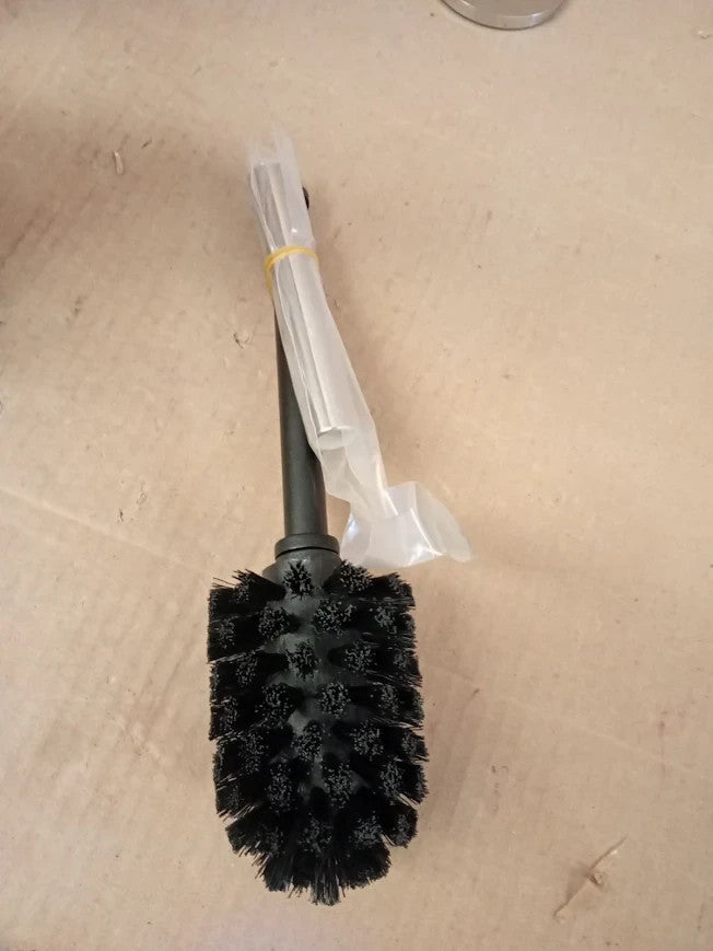 Home Slimline Toilet Brush Stainless Steel Sleek 38.5x6.5x6.5cm