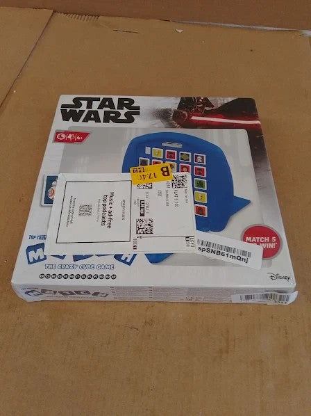Top Trumps Match Star Wars The Crazy Cube Game Play 15 Fav Characters 4+ New