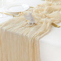 Sioloc 1 Pack Beige Cheesecloth Table Summer Decor 90cmX300cm Boho Gauze New