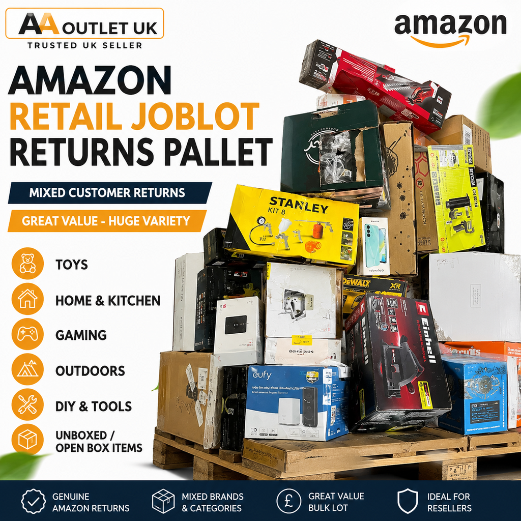 Amazon Retail Joblot Returns Pallet Toys Home Kitchen Gaming Outdoors DIY
