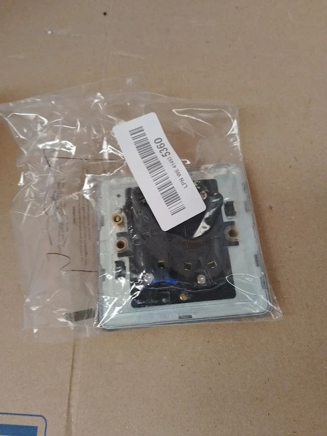 Knightsbridge SF3000MBB Screwless 2G 2 Way Switch Rockers 230V Matt Black