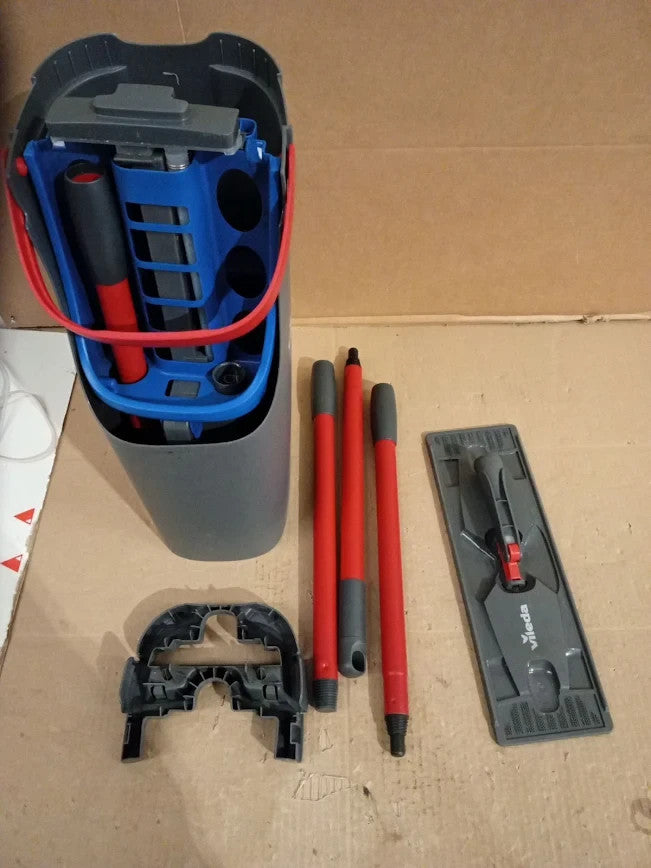 Vileda H2PrO Flat Mop System Revolutionary Clean Dirty Water Separation