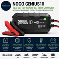 Noco Genius10 10A 6V 12V Smart Battery Charger Automatic Maintainer Trickle