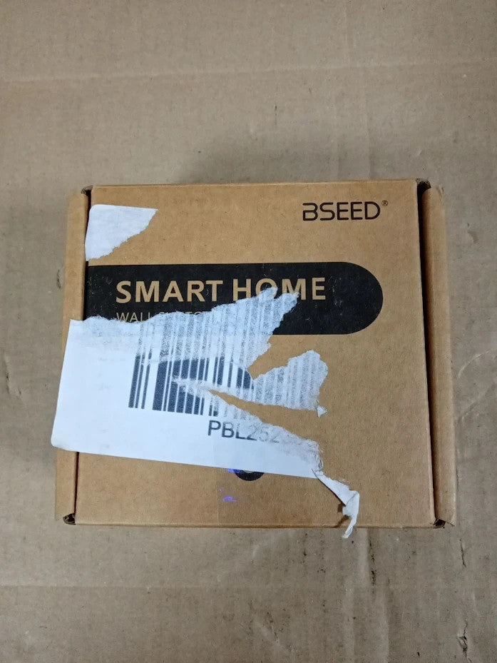 BSEED Smart Light Switch 2 Gang 1 Way Touch Glass Panel Alexa Google White New