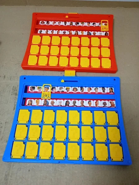 Guess Who Board Guessing Games Kids Fun Family 2 Players Party Mystery 6+