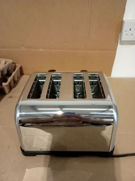 Russell Hobbs 18790 4 Slice Toaster 1500W Stainless Steel 26.3x29.5x17.9cm New
