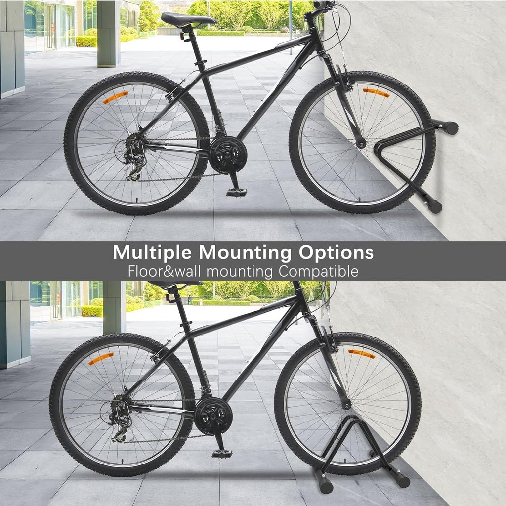 Wyxron Bike Stand Steel Floor Rack Adjustable Storage Holder MTB Road Bike New