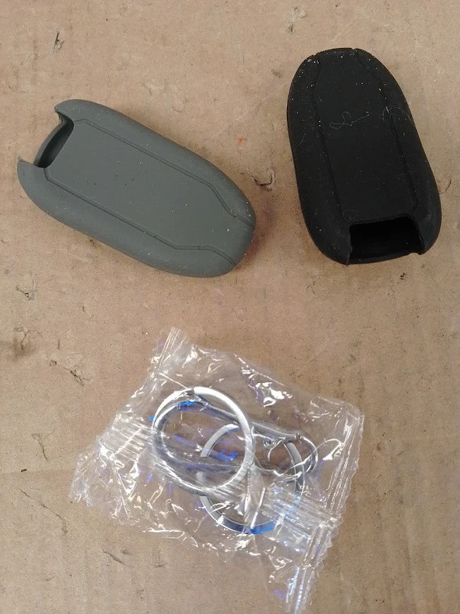 Click&Fit Silicone Car Key Covers Compatible Tesla Model Remote Antislip 2pc