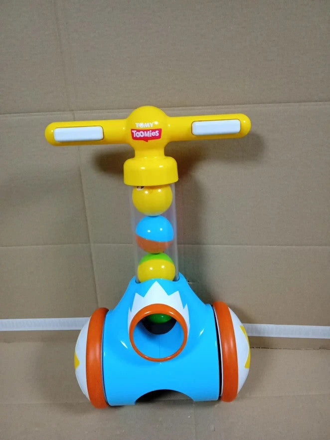 Toomies Pic Pop Push Along Ball Popper Toddler Toy 18 Months+ Kids Design